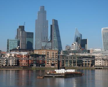 City of London from across the Thames