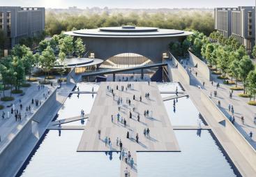 Japan’s TadaoAndo unveils designs for Arada’s Il Teatro at Aljada, a cylindrical performing arts centre in Sharjah, UAE