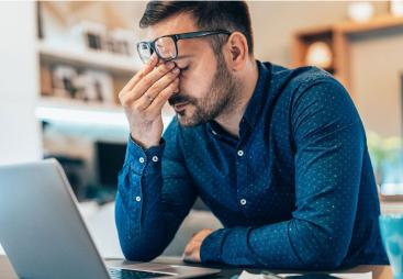 Worker under stress