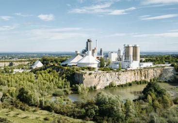 Heidelberg Materials’ cement plant in Geseke, Germany (copyright: Steffen Höft for Heidelberg Materials)
