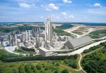 The Airvault cement plant after modernisation