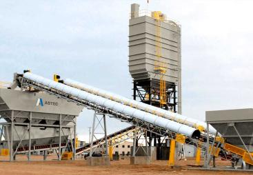 BMH custom-series concrete batching plant