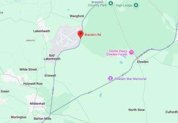 Map of Lakenheath