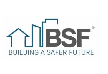 The Building a safer future logo
