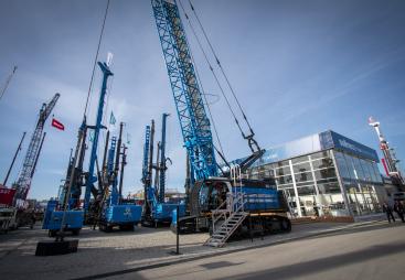 Soilmec's stand at bauma 2025. 