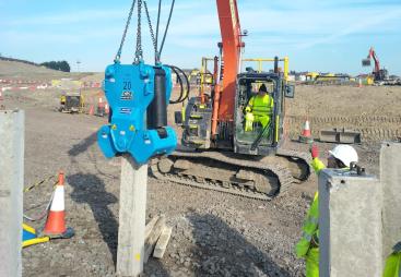 A small excavtor working for Main contractor Careys has deployed NPC’s Power Croppers and MultiBar croppers during foundation work at the new HMP Glasgow.