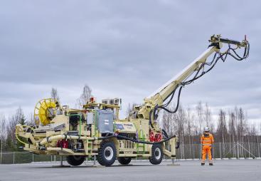 Normet's Spraymec 9100.
