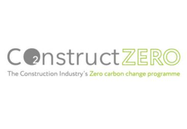 The Construction Leadership Council’s Construct Zero grey and green logo