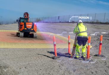 Leica Geosystems' Xsight360 is an AI-powered safety awareness system designed to reduce risks on construction sites.