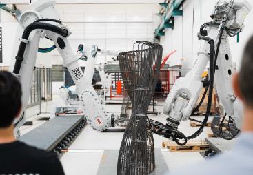 The spin-off MESH is based in an industrial hall in Birr. Image: Girts Apskalns.