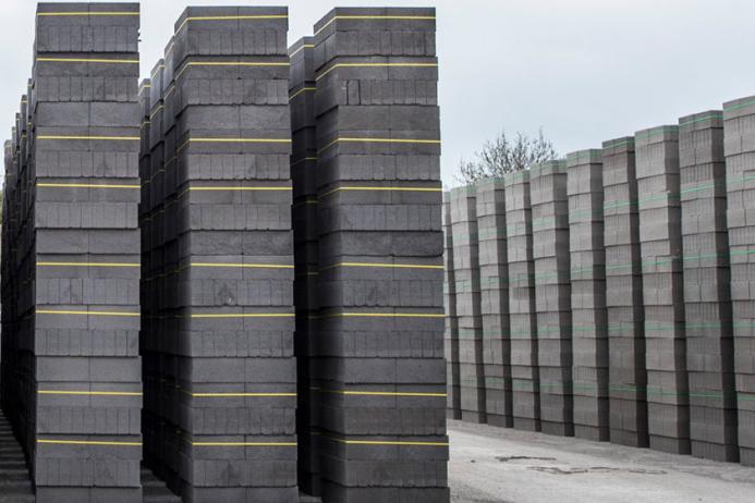 CCP's cement-free, carbon-negative concrete blocks
