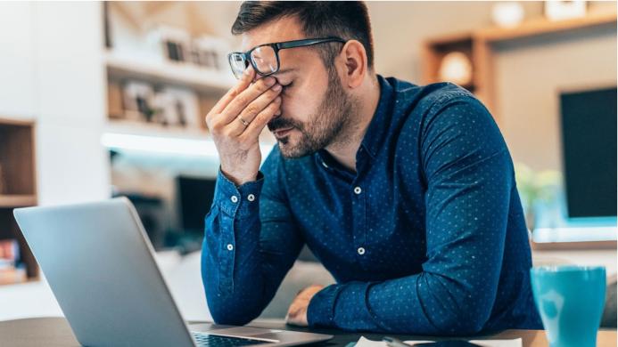 Worker under stress