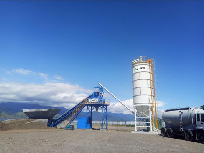 A picture of The Lintec ECP Eco Concrete Batching Plant