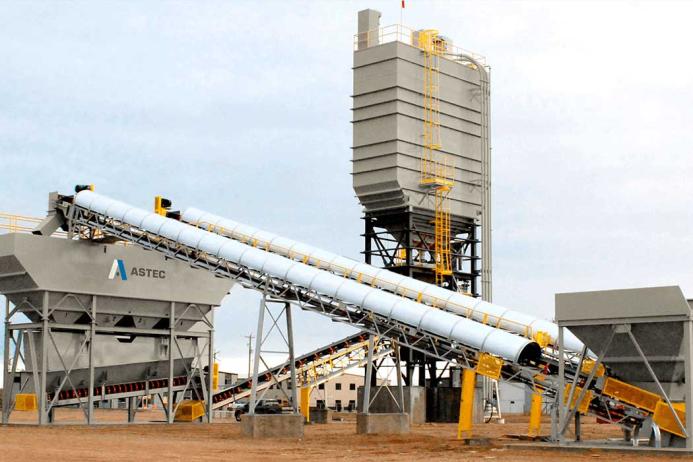 BMH custom-series concrete batching plant