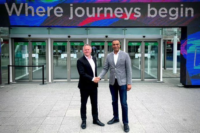 L-R: Richard Bradbury and Sam Patel