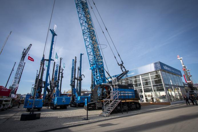 Soilmec's stand at bauma 2025. 