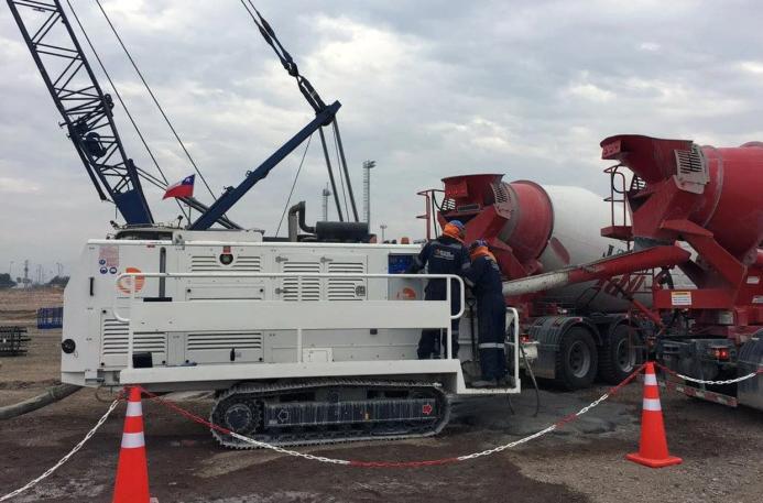 Mecbo's CARTRACK P6 and P7 tracked concrete pumps