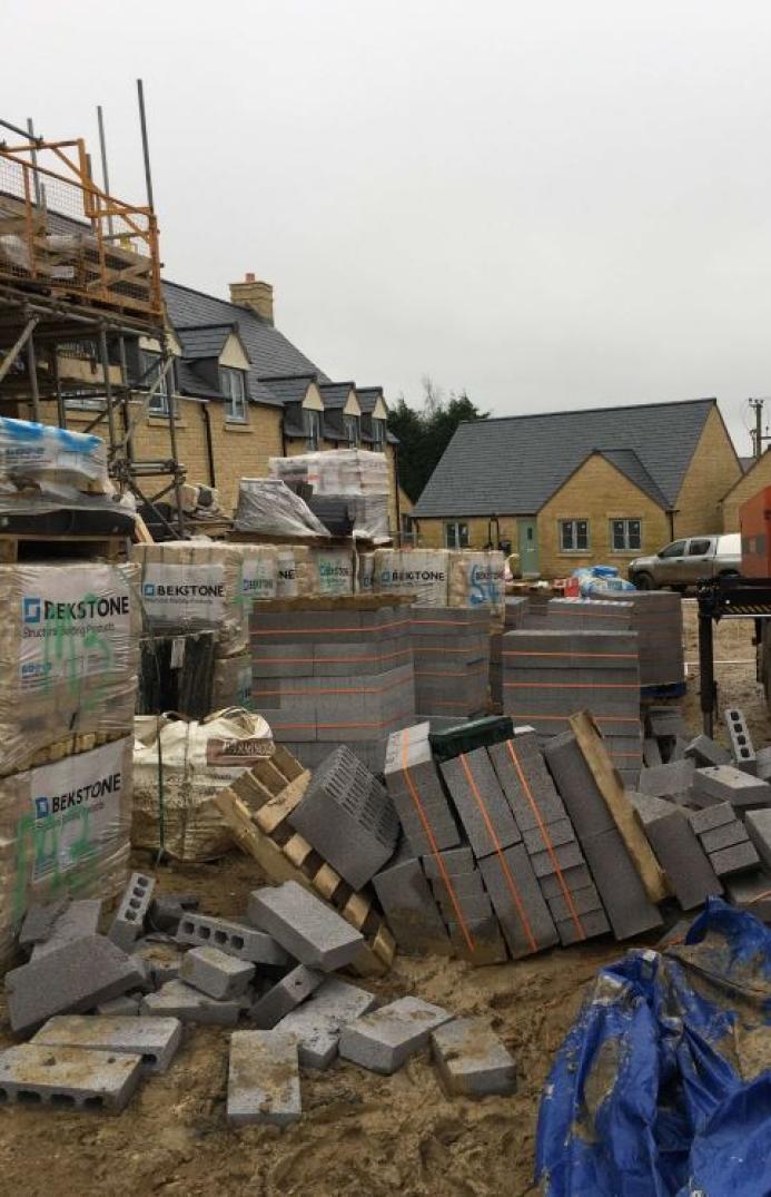 Martin Dunford was crushed when two stacks of concrete blocks fell on top of him. Image: HSE.