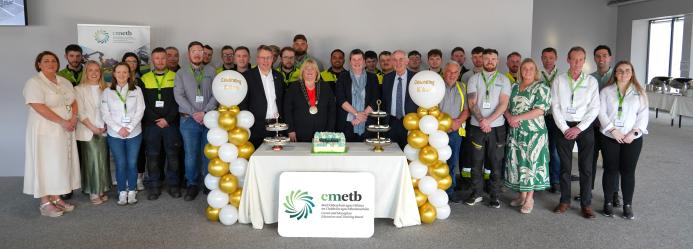 Representatives of Past Graduates, CMETB, Monagahn Institue, and Combilift.