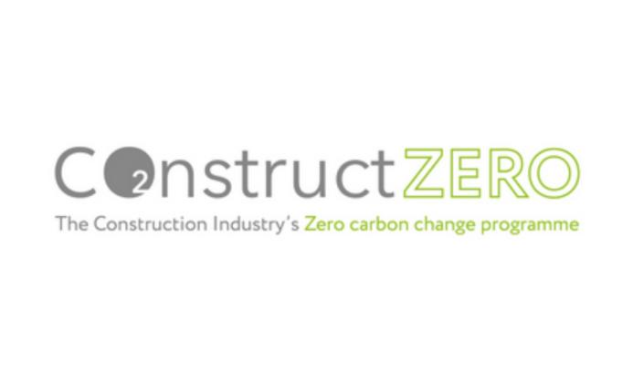 The Construction Leadership Council’s Construct Zero grey and green logo