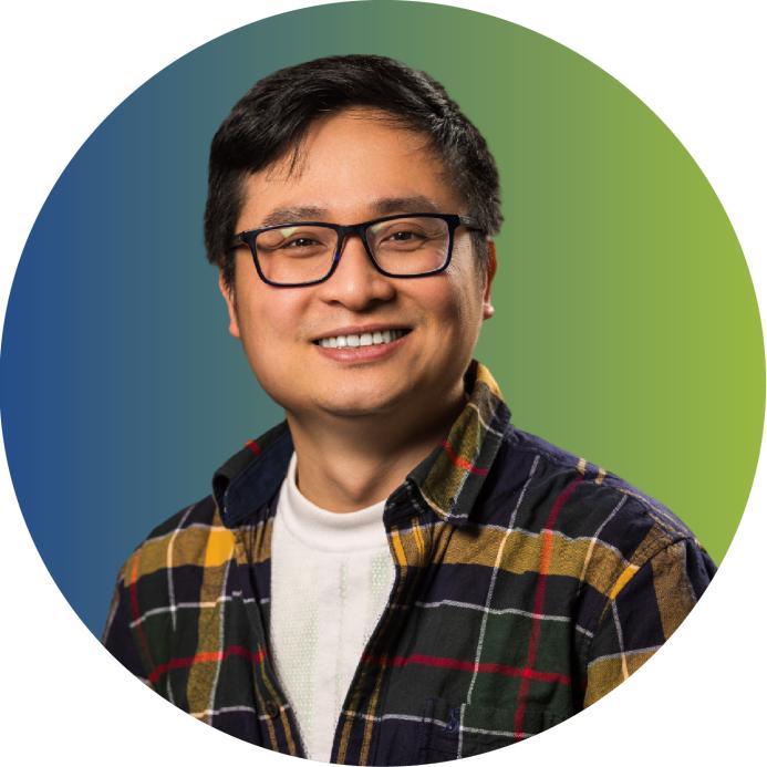 A smiling Dr Luan Ho, science team co lead, Tunley Environmental.
