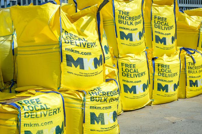 MKM's new, yellow bulk bags