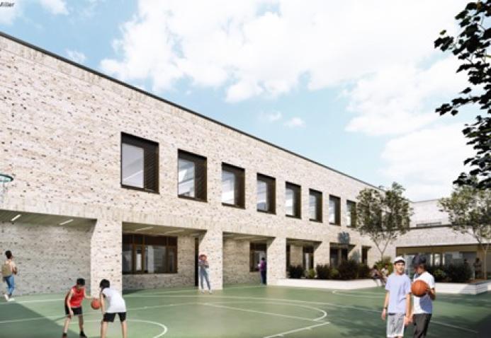 RBL will install CDA piles for McLaren’s new Hackney-based education and sports facility. Image: Roger Bullivant Limited.