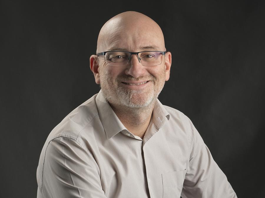 Thierry Davila, newly appointed plant manager at Aggregate Industries’ Cauldon cement plant