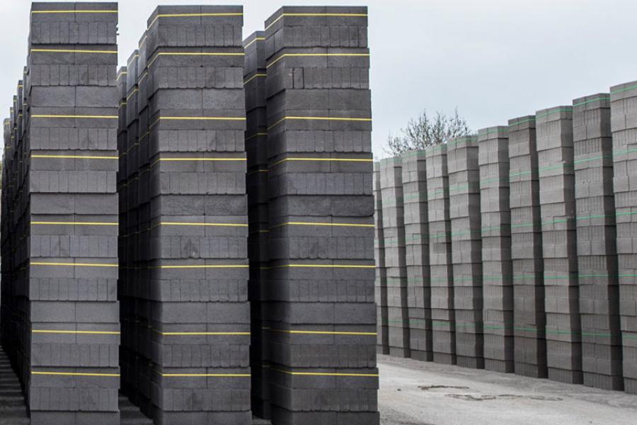 CCP's cement-free, carbon-negative concrete blocks