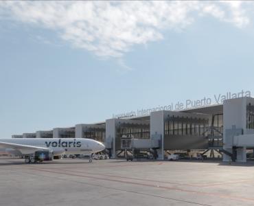 Artit's rendering: Terminal 2 at El Aeropuerto Internacional de Puerto Vallarta, Mexico.