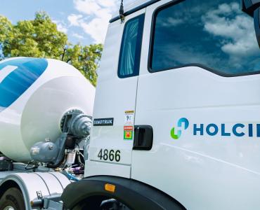 Holcim cement truck, Australia