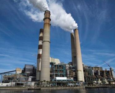 A Portland cement factory