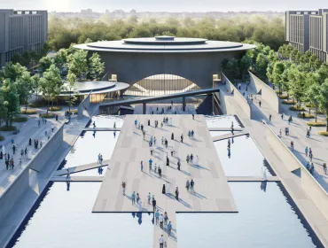 Japan’s TadaoAndo unveils designs for Arada’s Il Teatro at Aljada, a cylindrical performing arts centre in Sharjah, UAE
