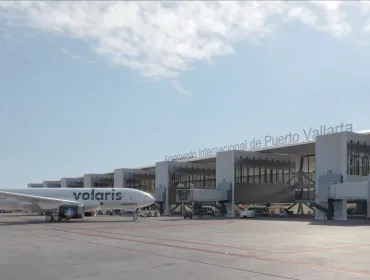Artit's rendering: Terminal 2 at El Aeropuerto Internacional de Puerto Vallarta, Mexico.
