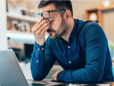 Worker under stress