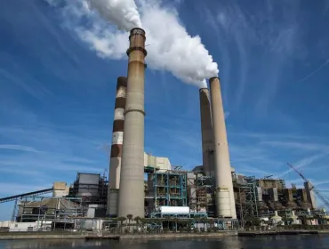 A Portland cement factory