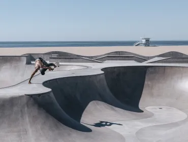 Venice Beach Skating by Henrik Hagerup, 