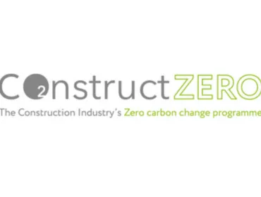 The Construction Leadership Council’s Construct Zero grey and green logo