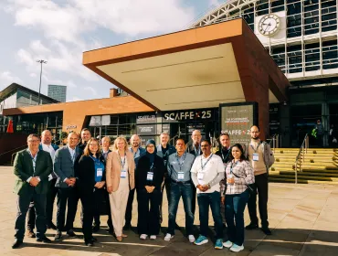 Founders of the International Access and Scaffolding Association at ScaffEx25 in Manchester