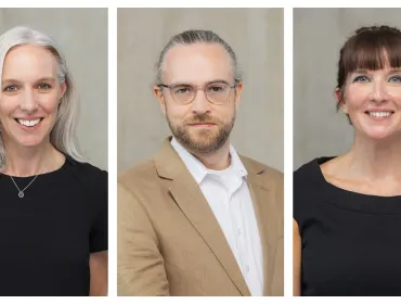 Andrea Charlson and Jake Attwood-Harris join as senior built environment sustainability specialists, with architect Helen Raymond consulting