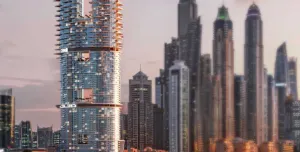 Artist’s impression of the Cavalli Tower in Dubai Marina