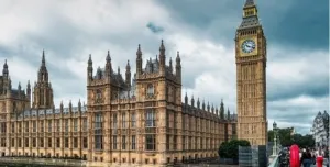 A picture of the UK's Houses of Parliament and Big Ben