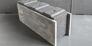 A concrete block