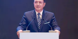 WCA director Emir Adiguzel speaking at the WCA Annual Conference in Nanjing, China