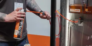A man with a can