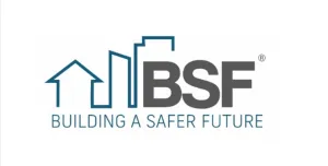 The Building a safer future logo