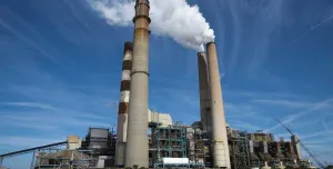 A Portland cement factory