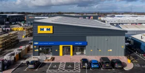 An aerial view of MKM’s Cheltenham site is its first to be designed and built entirely to BREEAM Excellent standards. Image: MKM.