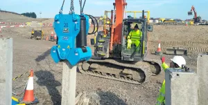A small excavtor working for Main contractor Careys has deployed NPC’s Power Croppers and MultiBar croppers during foundation work at the new HMP Glasgow.