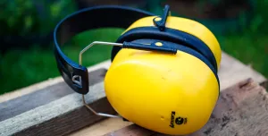 Yellow ear defenders 